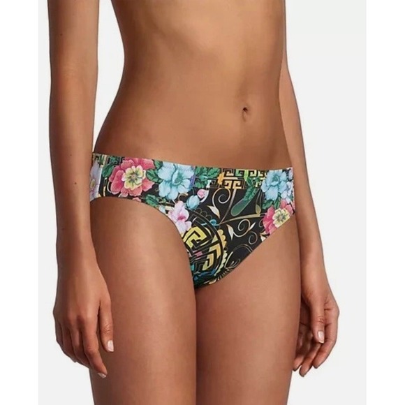 Johnny Was Other - Johnny Was swim bikini bottom peace floral hipster vibrant beach pool boho XL